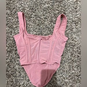 House of Cb Pink corset